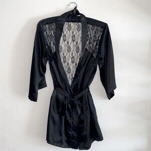 Sexy Black Robe Size Large